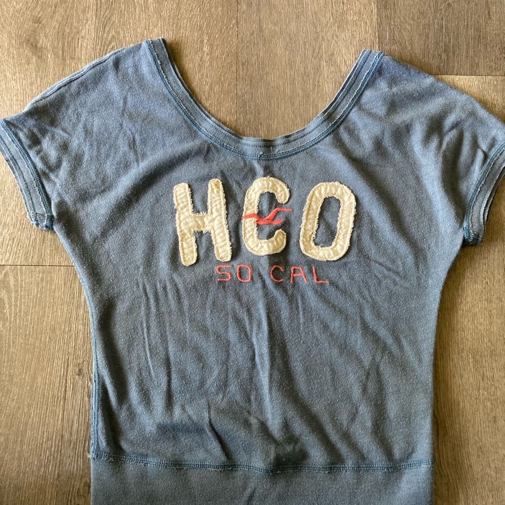 Light blue Hollister shirt
